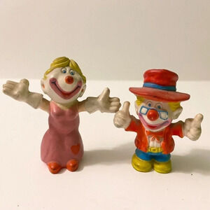 Vintage 1981 Mego Corp Clown Figures Clown Around  Circus Toys